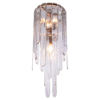 Large Murano Glass Cascade Chandelier attributed to Carlo Nason for Mazzega, 1960s-DEK-1410213