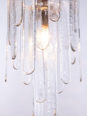 Large Murano Glass Cascade Chandelier attributed to Carlo Nason for Mazzega, 1960s-DEK-1410213