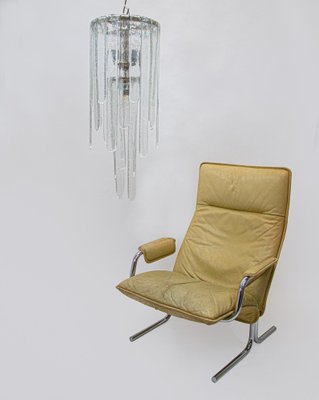 Large Murano Glass Cascade Chandelier attributed to Carlo Nason for Mazzega, 1960s-DEK-1410213