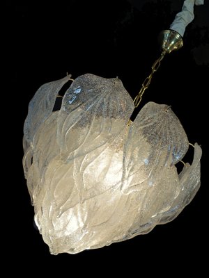 Large Murano Glass Ceiling Lamp from Mazzega, 1960s-FPY-569462