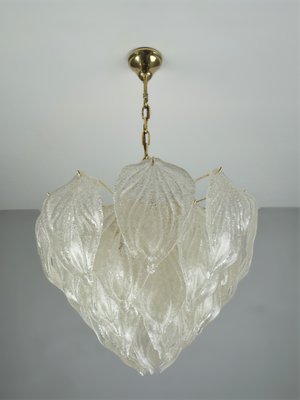 Large Murano Glass Ceiling Lamp from Mazzega, 1960s-FPY-569462