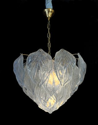 Large Murano Glass Ceiling Lamp from Mazzega, 1960s-FPY-569462