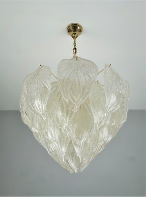 Large Murano Glass Ceiling Lamp from Mazzega, 1960s-FPY-569462