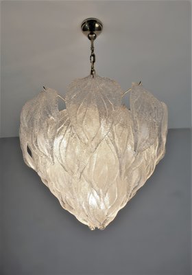 Large Murano Glass Ceiling Lamp from Mazzega, 1960s-FPY-569462