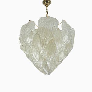 Large Murano Glass Ceiling Lamp from Mazzega, 1960s-FPY-569462