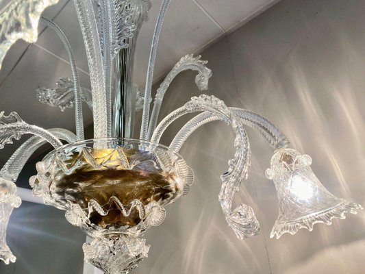 Large Murano Glass Chandelier-DY-1785956