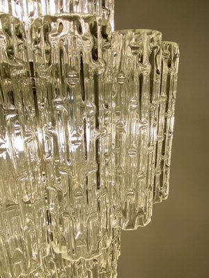 Large Murano Glass Chandelier by Toni Zuccheri for Venini, 1960s-TOI-1802880