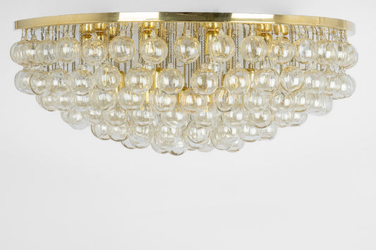 Large Murano Glass Chandelier from Christoph Palme, Germany, 1970s