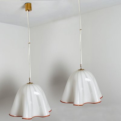 Large Murano Glass Fazzoletto Pendant Light by J.T. Kalmar, 1960s-VDW-2016909