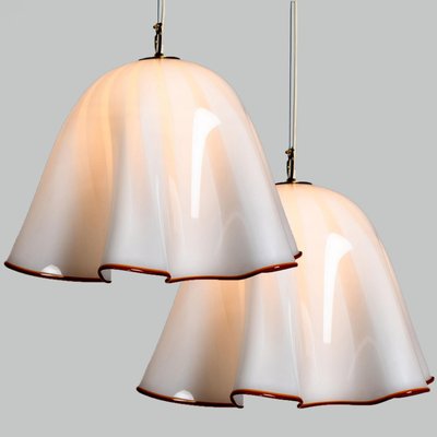 Large Murano Glass Fazzoletto Pendant Light by J.T. Kalmar, 1960s-VDW-2016909