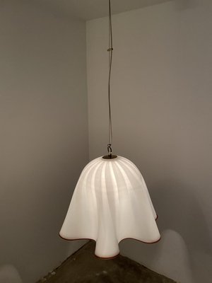 Large Murano Glass Fazzoletto Pendant Light by J.T. Kalmar, 1960s-VDW-2016909