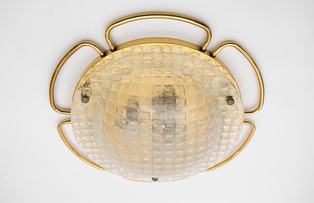 Large Murano Glass Flush Mount, 1960s-KQB-1728731