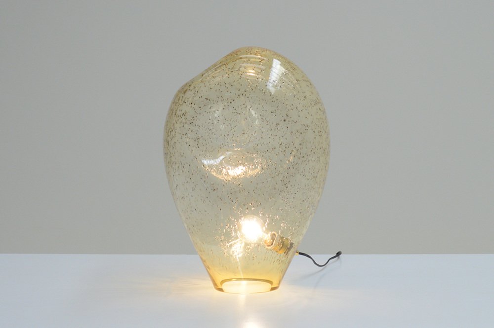 Large Murano Glass Free-Form Table Lamp from La Murrina, Italy, 1970s