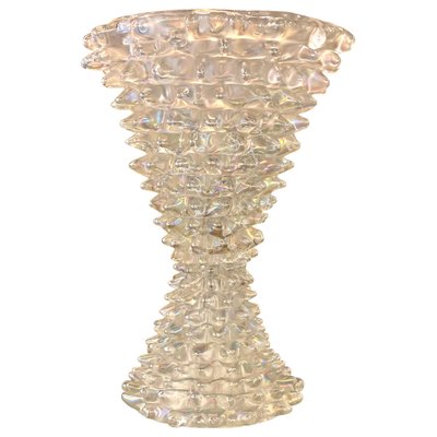 Large Murano Glass Iridescent Rostrato Table Lamp, 1980-MBH-1750884