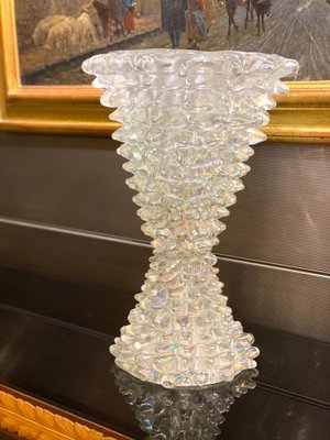 Large Murano Glass Iridescent Rostrato Table Lamp, 1980-MBH-1750884