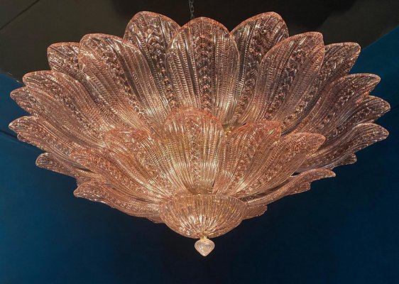 Large Murano Glass Leave Ceiling Light, 2010-MBH-1377911