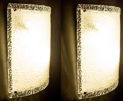 Large Murano Glass Sconce or Wall Light from Vistosi, 1970s-MBH-1031634