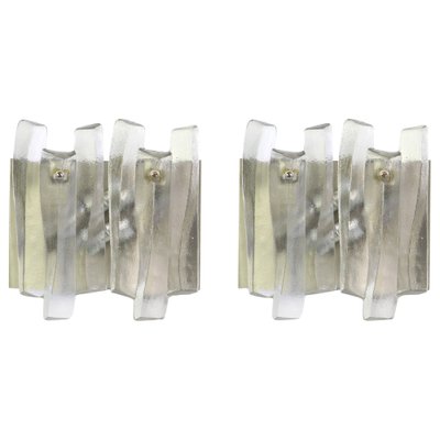 Large Murano Glass Sconces from Kalmar, Austria, 1960s, Set of 2-UGR-1085300