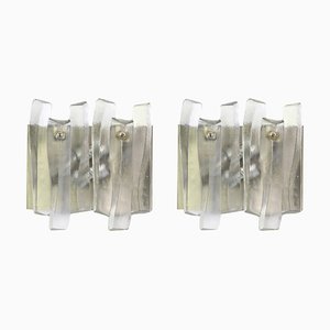 Large Murano Glass Sconces from Kalmar, Austria, 1960s, Set of 2-UGR-1085300