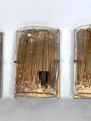 Large Murano Glass Sconces from La Murrina, 1970s, Set of 4-OT-1355146