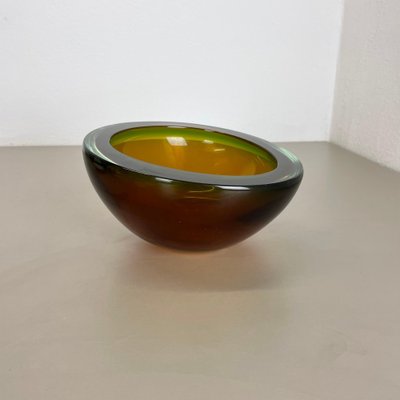 Large Murano Glass Shell Bowl, 1970s-QZ-1743361