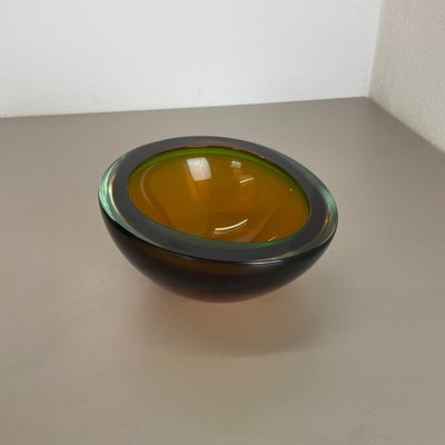 Large Murano Glass Shell Bowl, 1970s-QZ-1743361