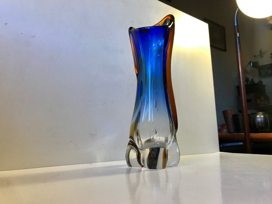 Large Murano Glass Vase from Seguso, 1960s-LCR-685060