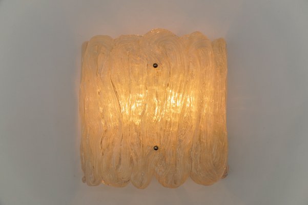 Large Murano Glass Wall Lamp from J.T. Kalmar, 1960s-KQB-1750110