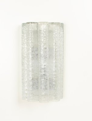 Large Murano Glass Wall Sconces attributed to Doria, Germany, 1960s, Set of 2-UGR-1747982