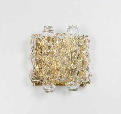 Large Murano Glass Wall Sconces attributed to Doria, Germany, 1960s, Set of 2-UGR-1791286