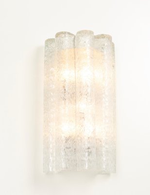 Large Murano Glass Wall Sconces attributed to Doria, Germany, 1960s, Set of 2-UGR-1747982