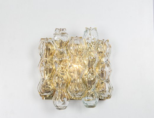 Large Murano Glass Wall Sconces attributed to Doria, Germany, 1960s, Set of 2-UGR-1791286