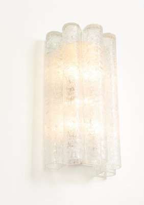 Large Murano Glass Wall Sconces attributed to Doria, Germany, 1960s, Set of 2-UGR-1747982