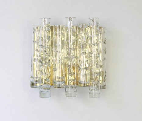 Large Murano Glass Wall Sconces by Doria, Germany, 1960s, Set of 2-UGR-1085679