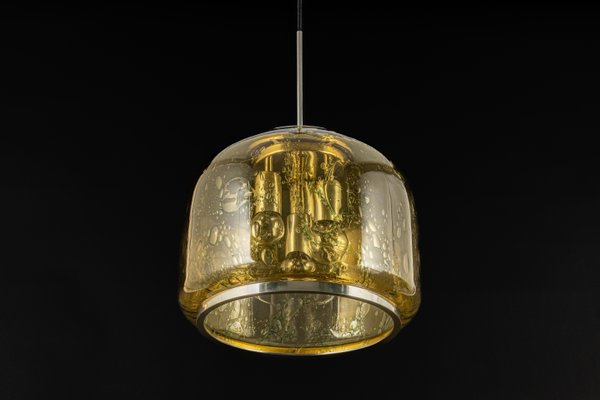 Large Murano Pendant Light by Doria, Germany, 1970s-UGR-1301200