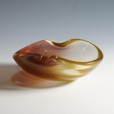 Large Murano Powder Bowl from Vetreria Archimede Seguso, 1950s-KJP-1398807