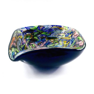 Large Murano Tutti Frutti Art Glass Bowl by Dino Martens for Aureliano Toso, Italy, 1960s-BMM-1339281