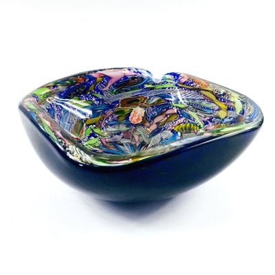 Large Murano Tutti Frutti Art Glass Bowl by Dino Martens for Aureliano Toso, Italy, 1960s-BMM-1339281