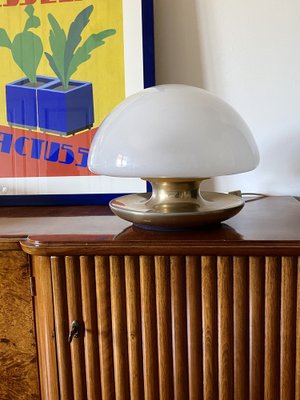 Large Mushroom VP Table Lamp by Vittorio Balli and Romeo Ballardini for Sirrah, 1970s-TXN-1728969