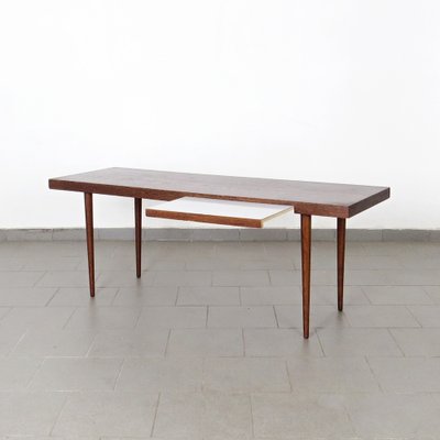 Large Oak Coffee Table-JUN-1811928