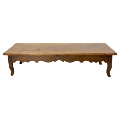 Large Oak Coffee Table, 1970s-RIU-1329283