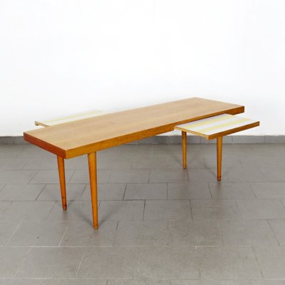 Large Oak Coffee Table-JUN-1811945