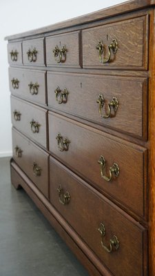 Large Oak Dresser or Chest of Drawers-HPP-2035260