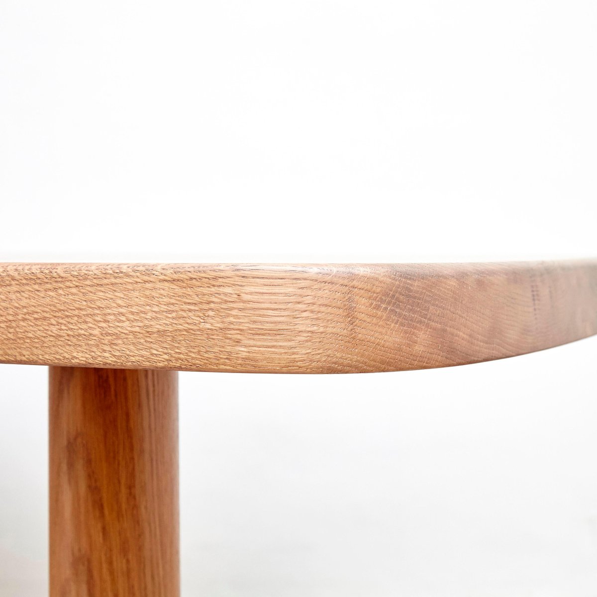 Large Oak Free-Form Dining Table by Dada Est.