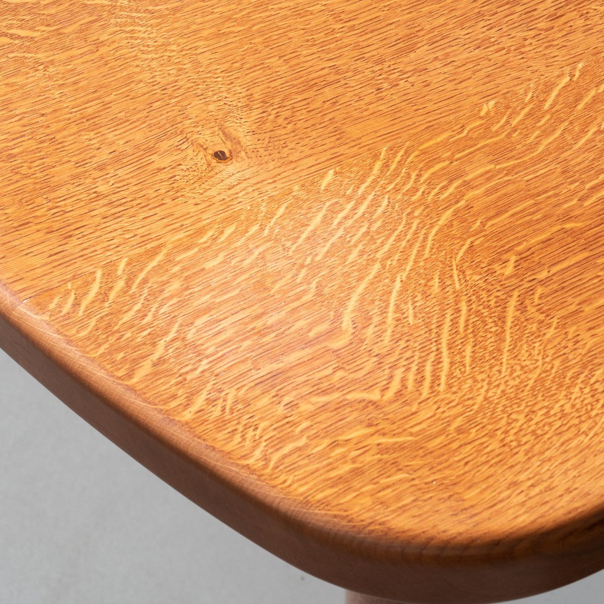 Large Oak Freeform Dining Table by Dada Est.