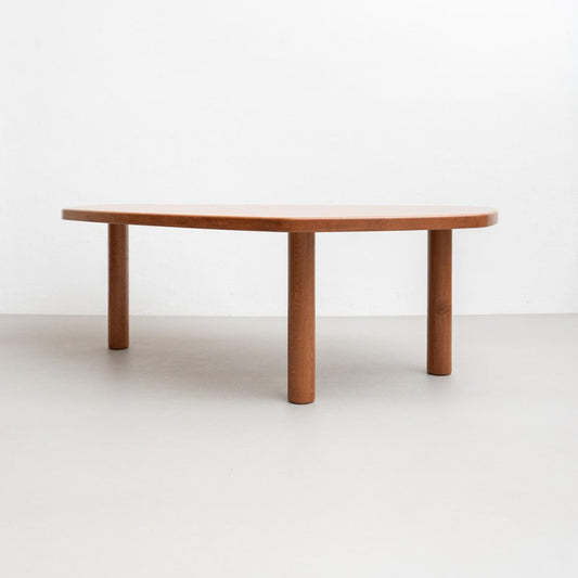 Large Oak Freeform Dining Table by Dada Est.