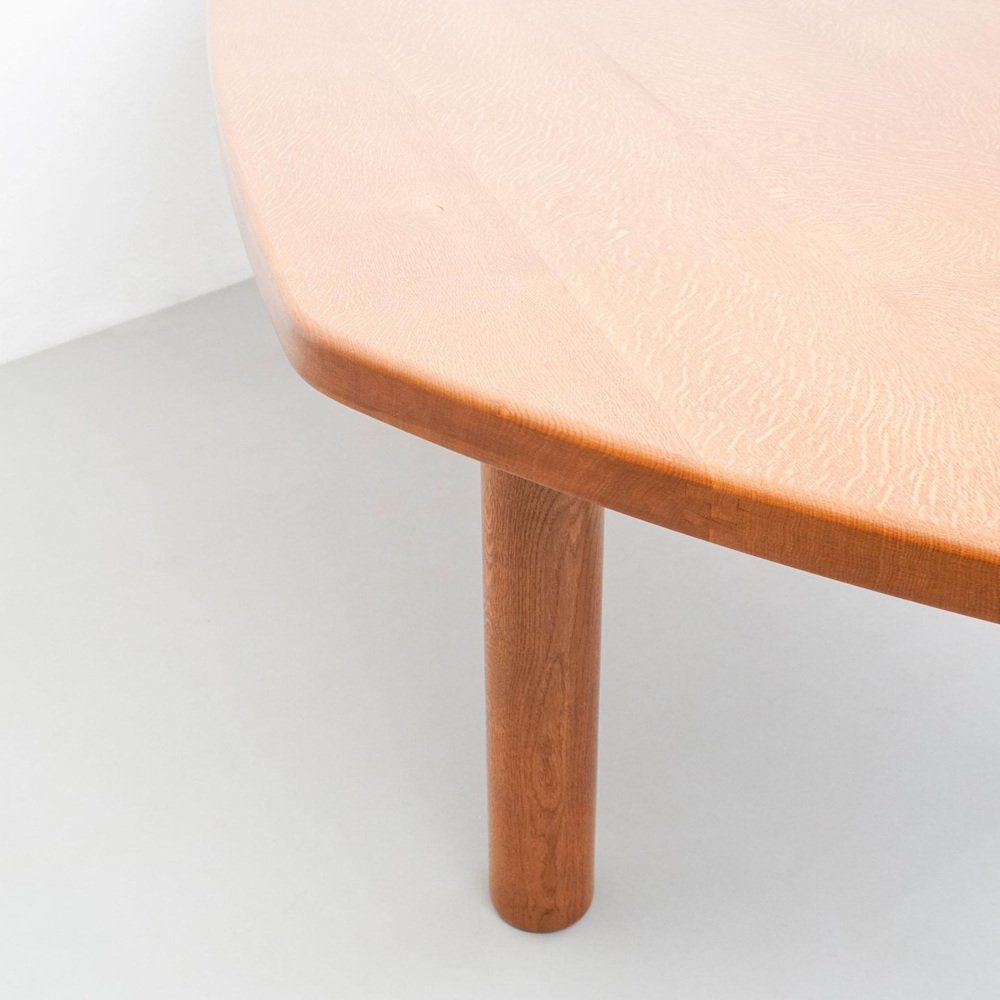 Large Oak Freeform Dining Table from Dada Est.