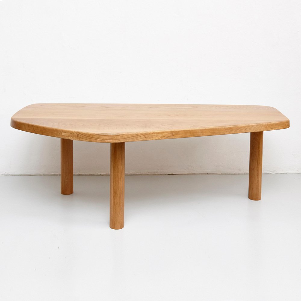 Large Oak Freeform Dining Table from Dada Est.