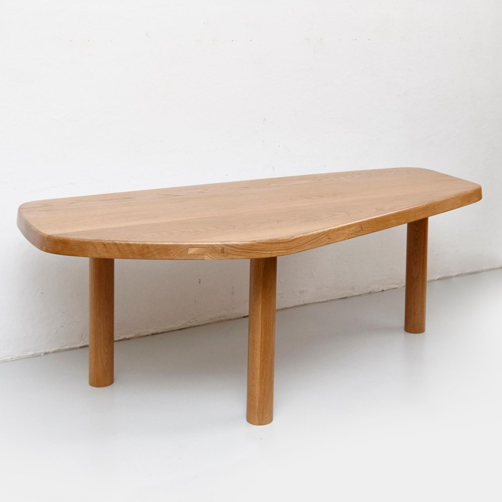 Large Oak Freeform Dining Table from Dada Est.