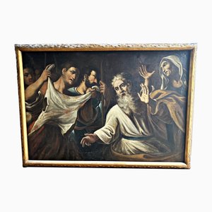 Large Old Master Painting, Around 1750, Italy, Oil on Canvas-QFT-2034674